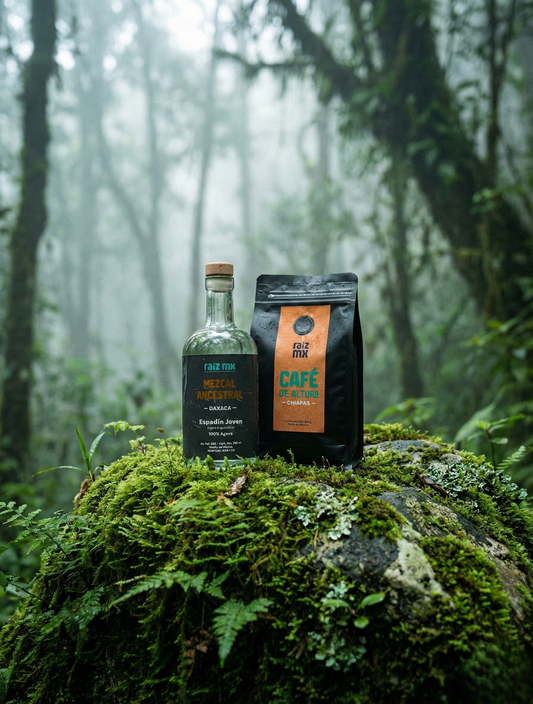Ritual de Niebla: Mezcal Ancestral y Café de Chiapas - Envío Incluido