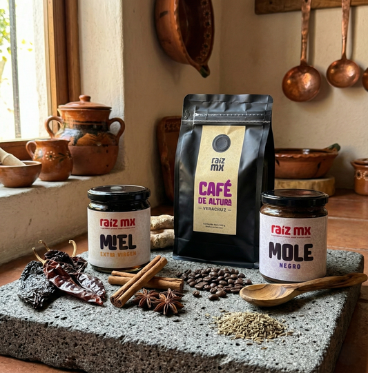 Trilogía de la Tierra: Café de Veracruz, Miel y Mole Artesanal
