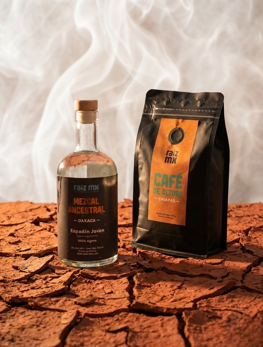 Ritual de Niebla: Mezcal Ancestral y Café de Chiapas - Envío Incluido