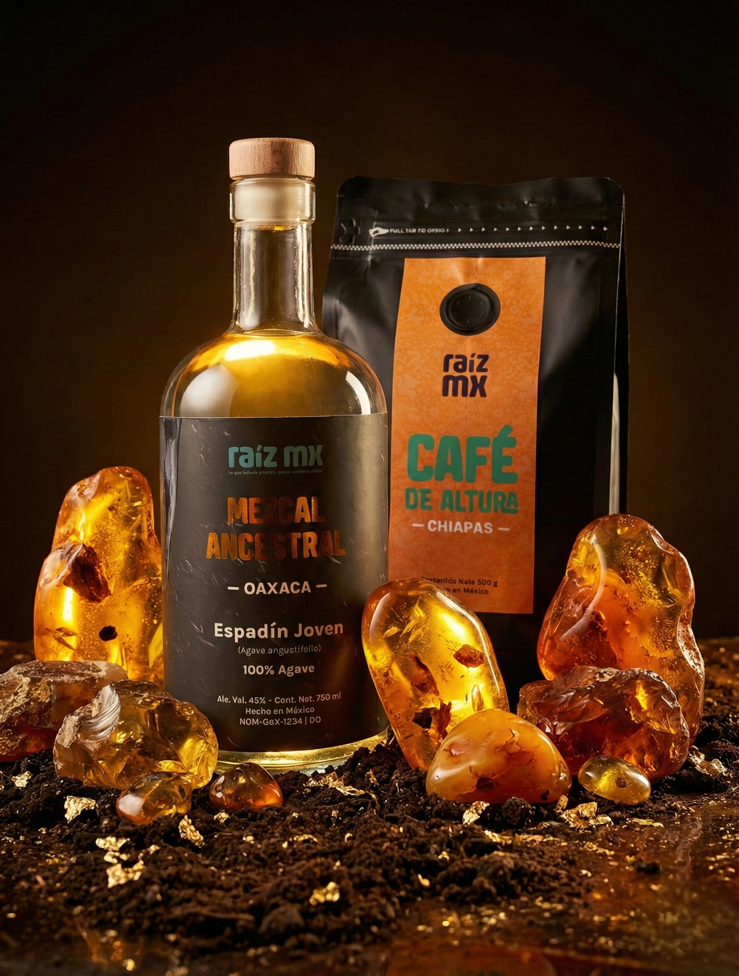 Ritual de Niebla: Mezcal Ancestral y Café de Chiapas - Envío Incluido