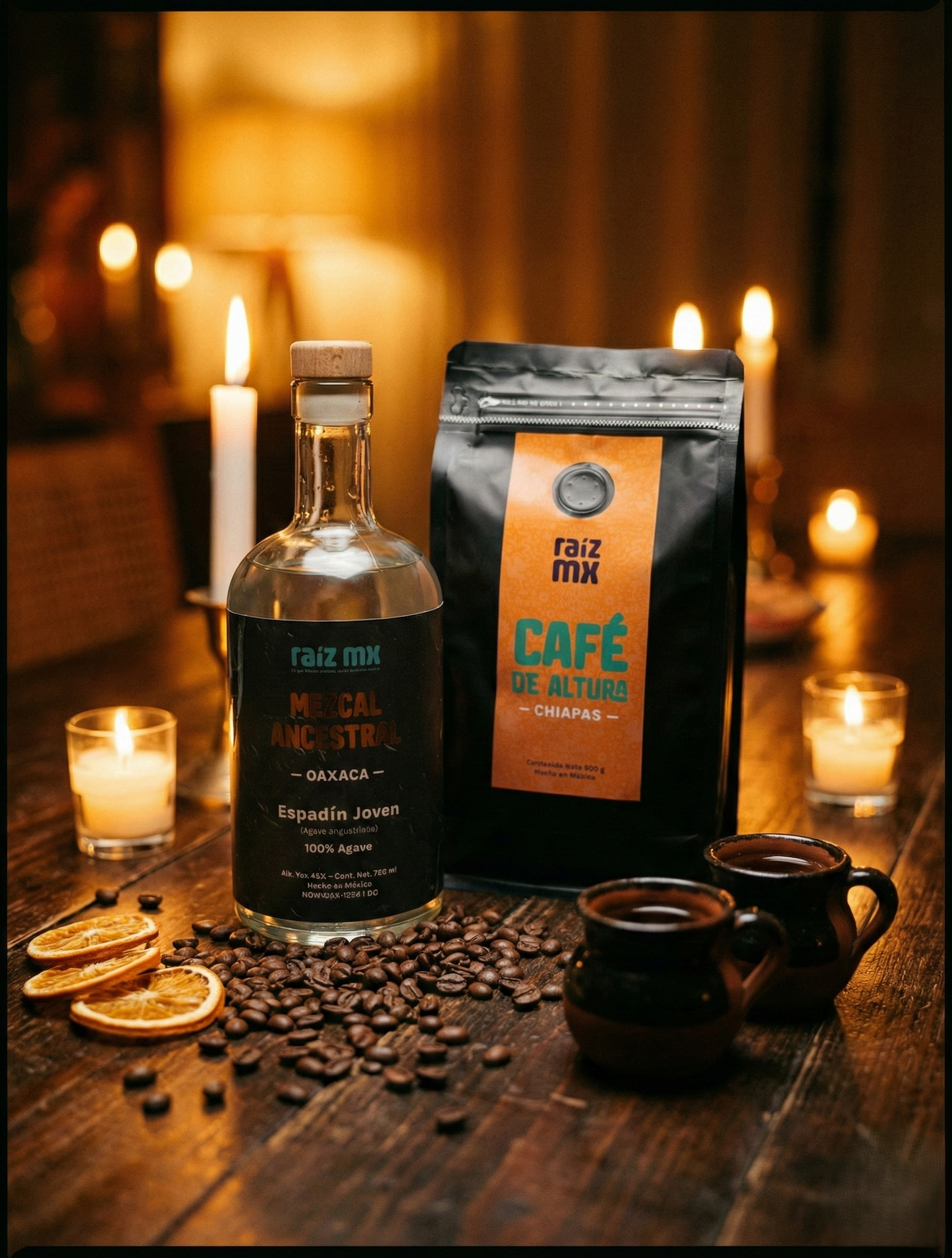 Ritual de Niebla: Mezcal Ancestral y Café de Chiapas - Envío Incluido