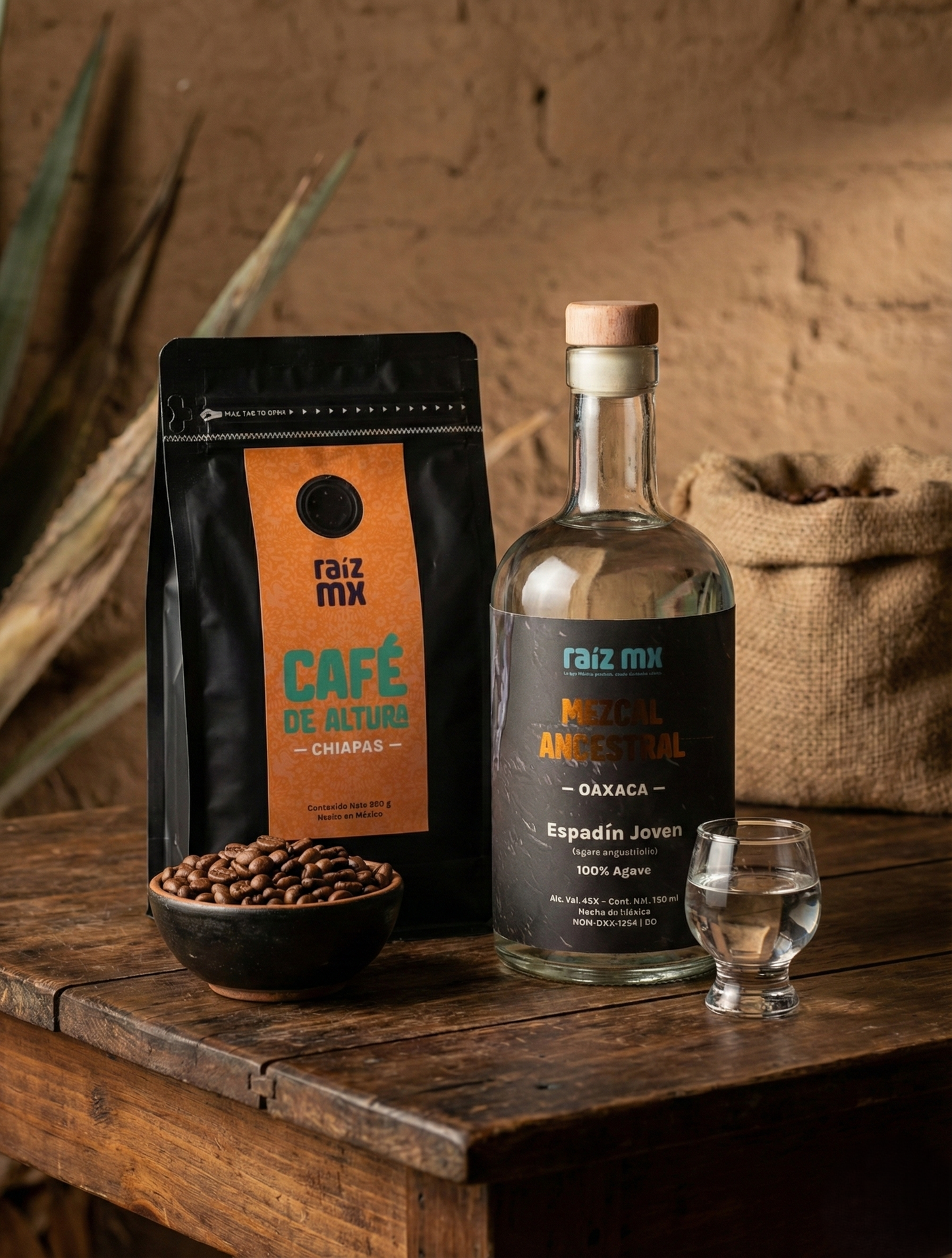 Ritual de Niebla: Mezcal Ancestral y Café de Chiapas - Envío Incluido