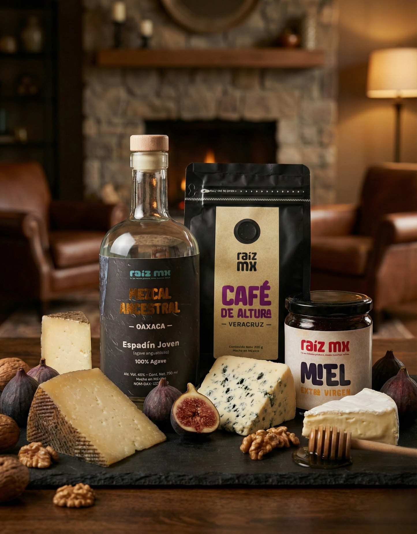 Colección Tierra y Espíritu: Mezcal, Café (Veracruz) y Miel - Envío Incluido