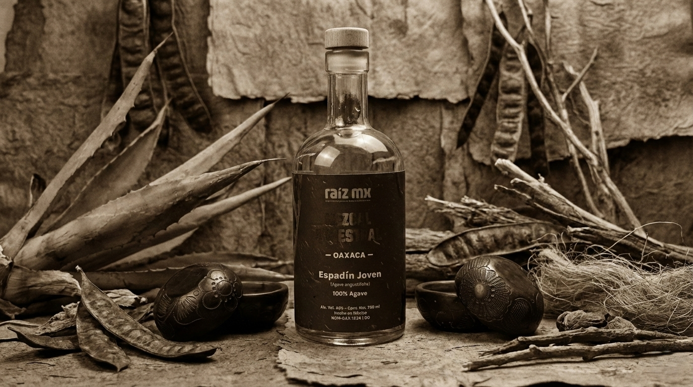Ritual de Barro Artesanal: Mezcal Ancestral y 4 Jícaras Mezcaleras Decorados a Mano - Envío Incluido