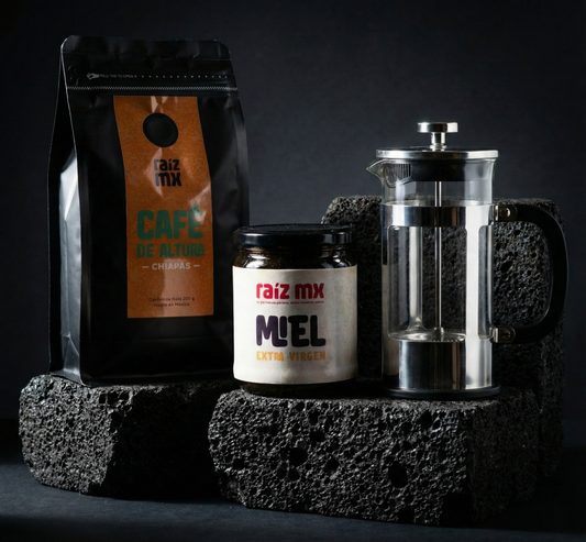 Ritual de Alquimia: Prensa Francesa, Café de Chiapas y Miel
