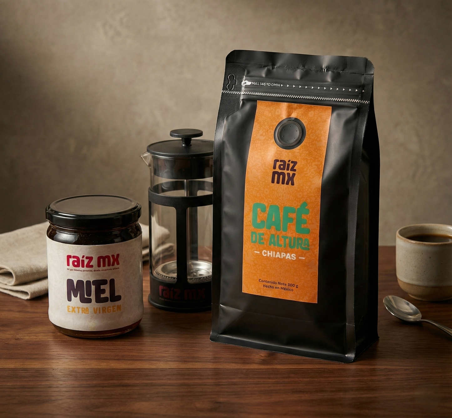 Ritual de Alquimia: Prensa Francesa, Café de Chiapas y Miel