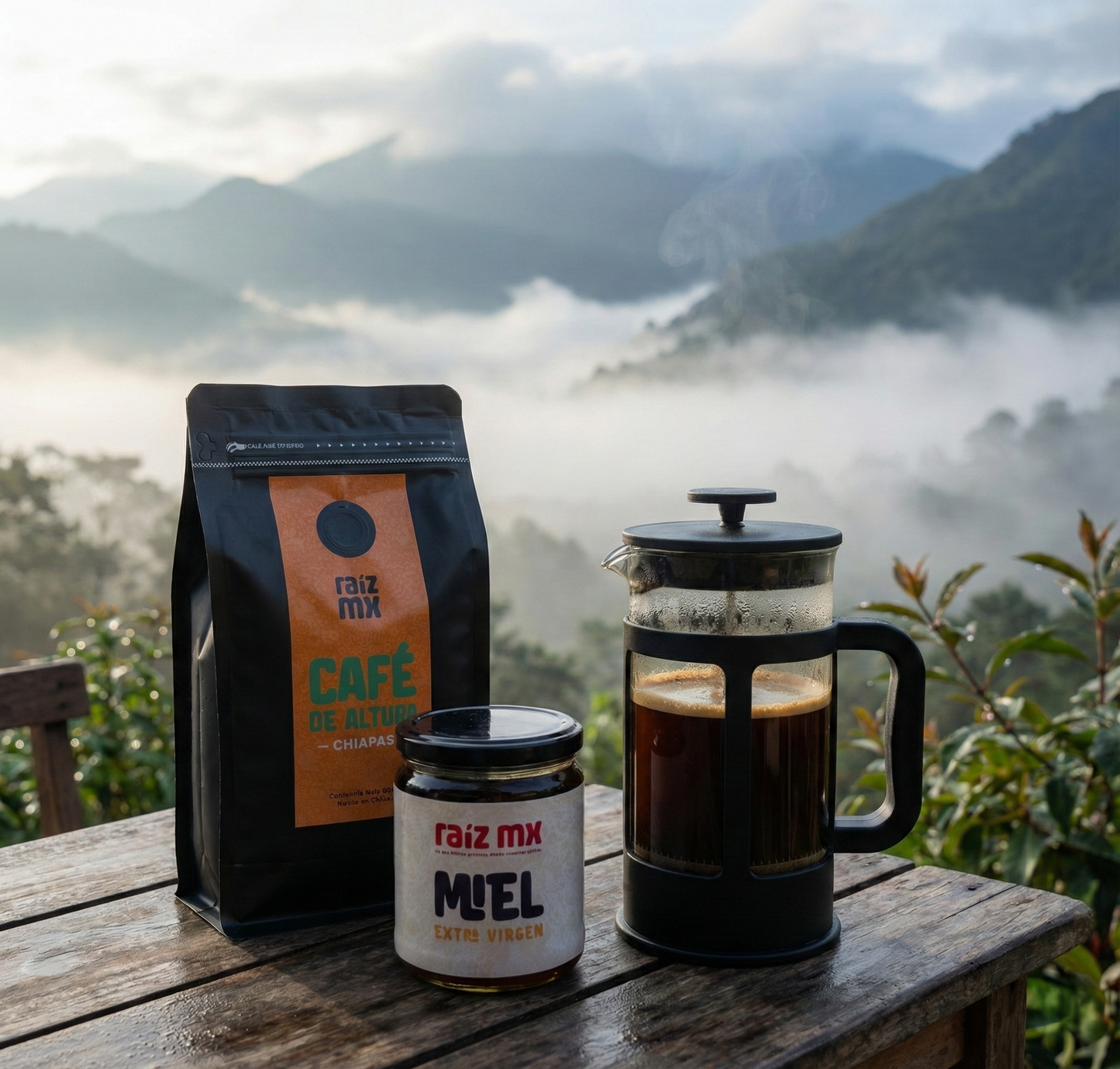 Ritual de Alquimia: Prensa Francesa, Café de Chiapas y Miel
