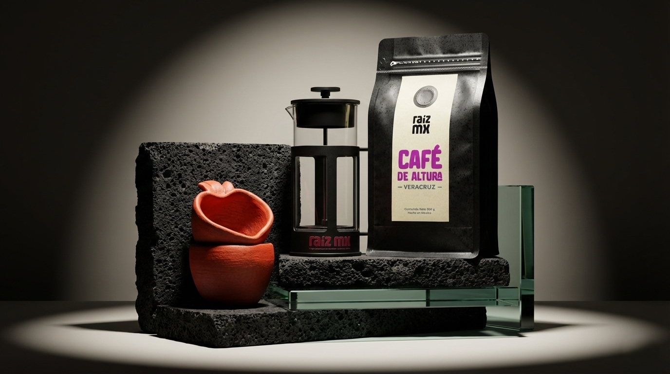 Ritual de Origen: Prensa Francesa, Café de Veracruz y Tazas de Barro Rojo