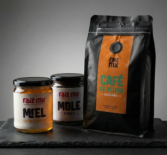 Trilogía de la Tierra: Café de Chiapas, Miel y Mole Artesanal