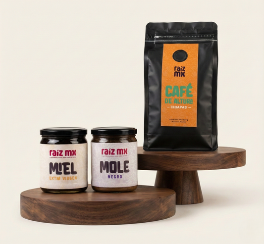 Trilogía de la Tierra: Café de Chiapas, Miel y Mole Artesanal