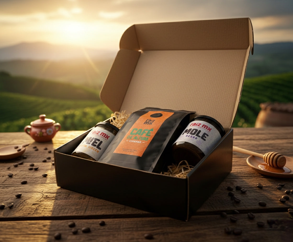 Trilogía de la Tierra: Café de Chiapas, Miel y Mole Artesanal