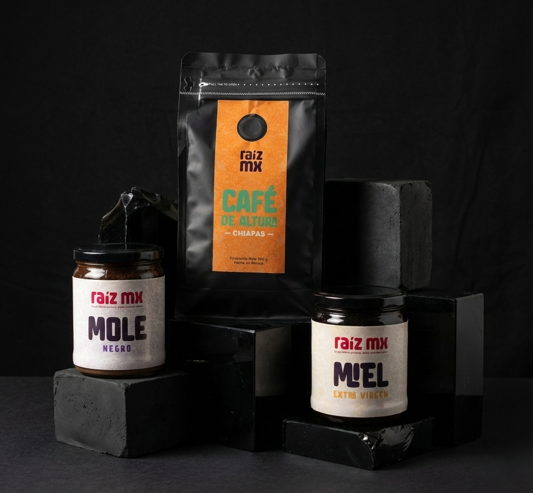 Trilogía de la Tierra: Café de Chiapas, Miel y Mole Artesanal