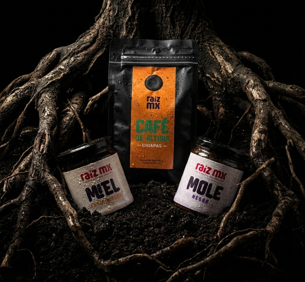 Trilogía de la Tierra: Café de Chiapas, Miel y Mole Artesanal