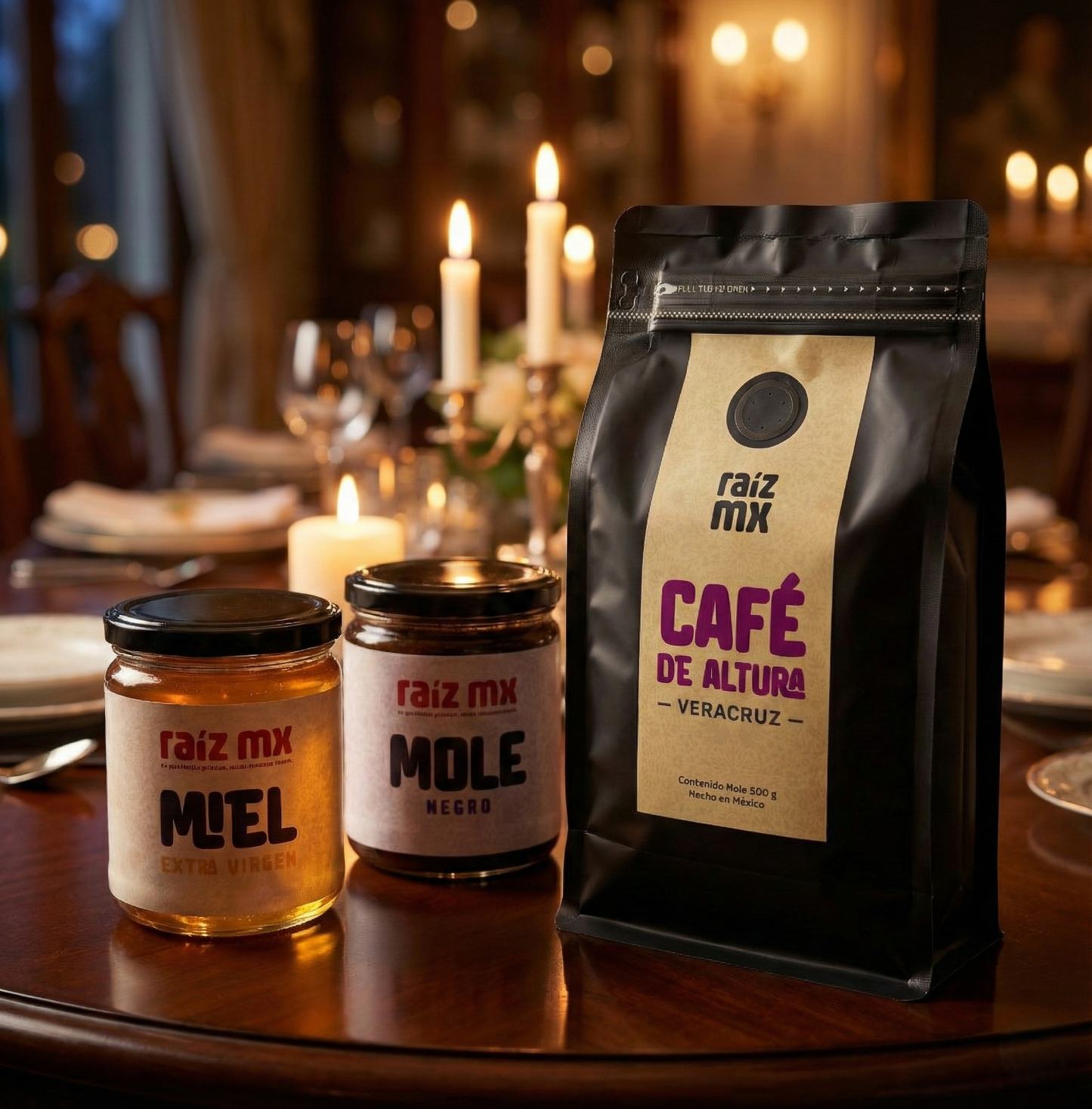 Trilogía de la Tierra: Café de Veracruz, Miel y Mole Artesanal