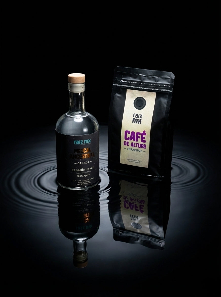Ritual de Cumbres: Mezcal Ancestral y Café de Veracruz - Envío Incluido