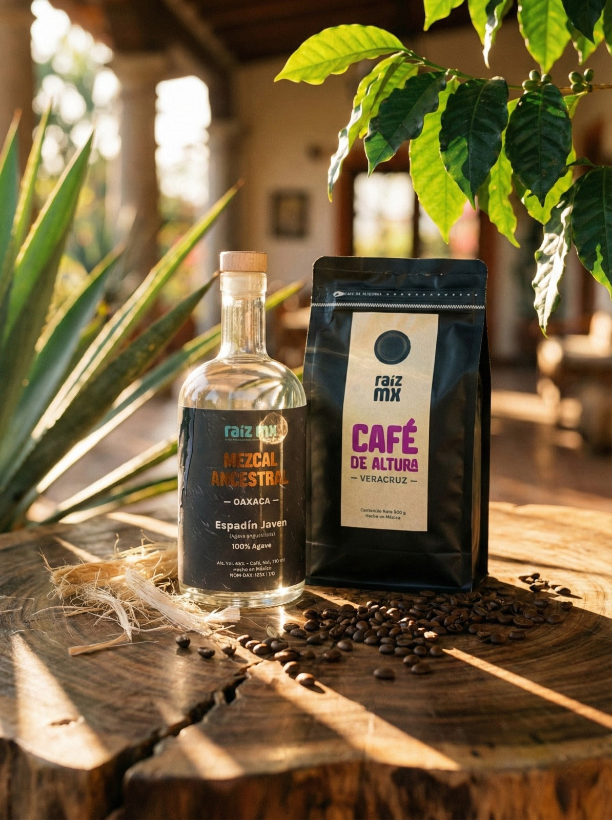 Ritual de Cumbres: Mezcal Ancestral y Café de Veracruz - Envío Incluido
