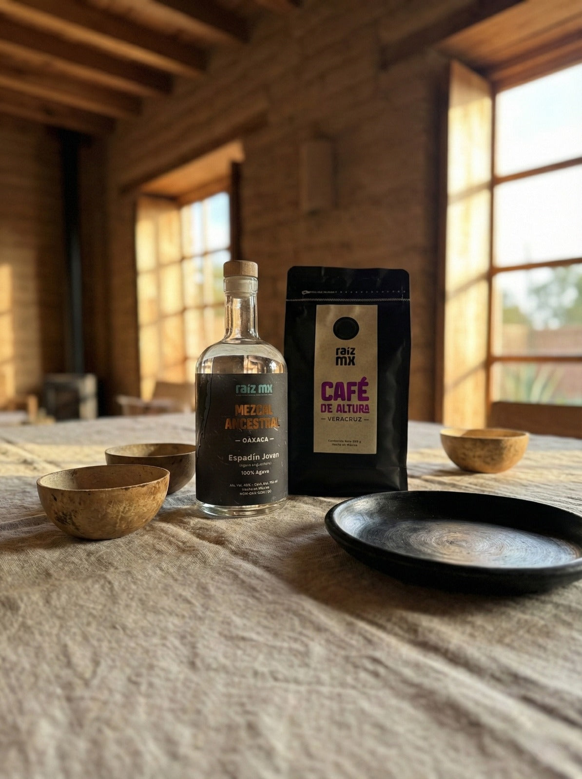 Ritual de Cumbres: Mezcal Ancestral y Café de Veracruz - Envío Incluido