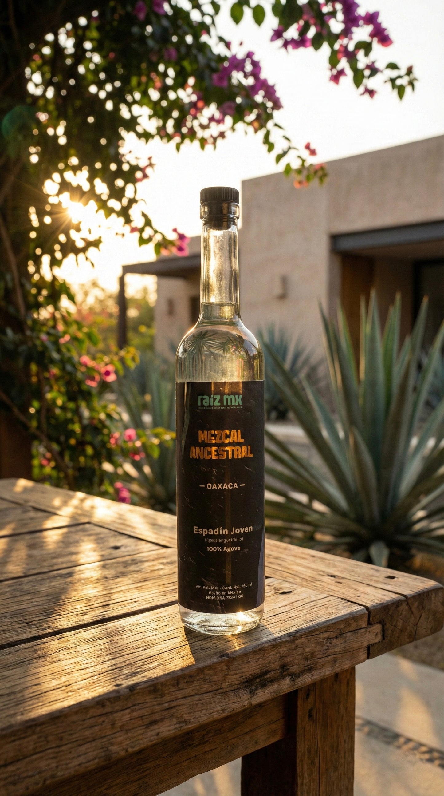 Mezcal Ancestral Espadín: Olla de Barro y Manos de los Valles Centrales - 750 ml