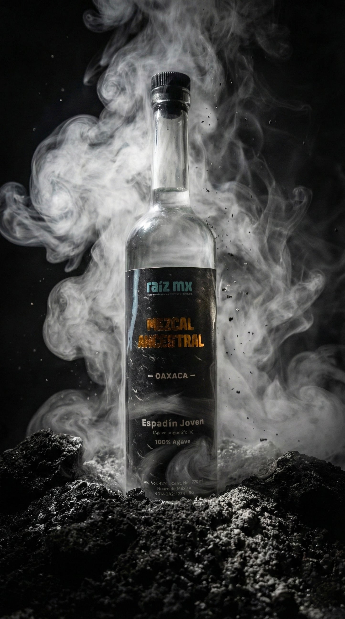 Mezcal Ancestral Espadín: Olla de Barro y Manos de los Valles Centrales - 750 ml