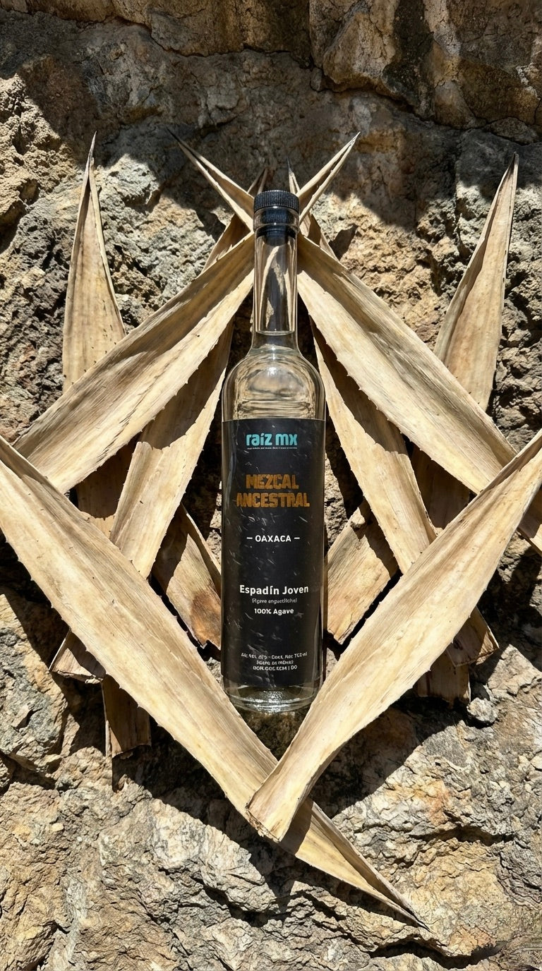 Mezcal Ancestral Espadín: Olla de Barro y Manos de los Valles Centrales - 750 ml