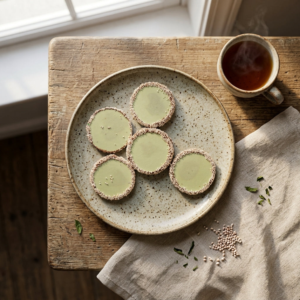 Lunitas de Amaranto con Chocolate — 5 Paquetes de 10 piezas