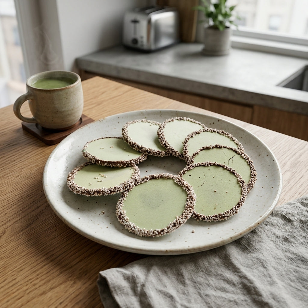 Lunitas de Amaranto con Chocolate — 5 Paquetes de 10 piezas