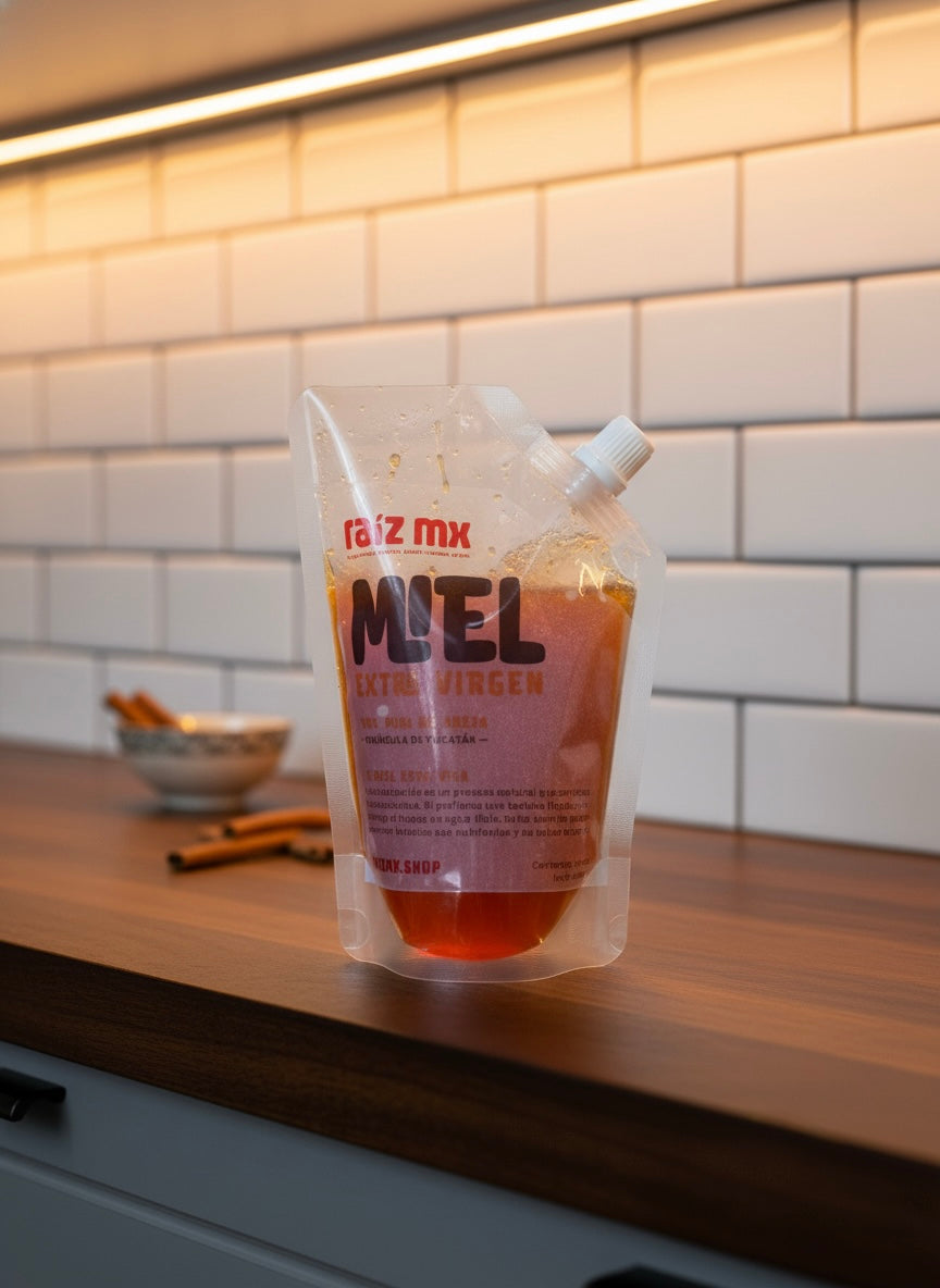 Miel Virgen Multifloral: Selva Maya y Comunidades Apícolas - 250g