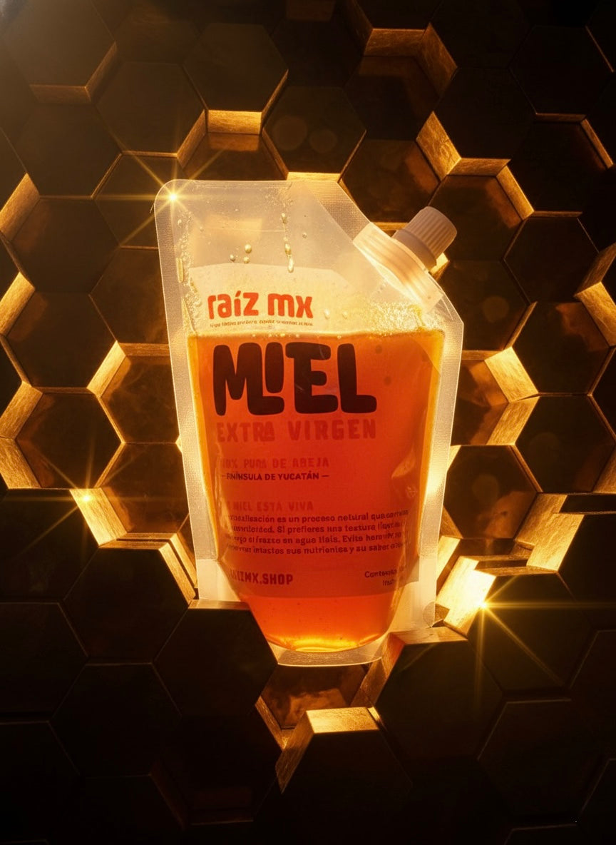 Miel Virgen Multifloral: Selva Maya y Comunidades Apícolas - 250g