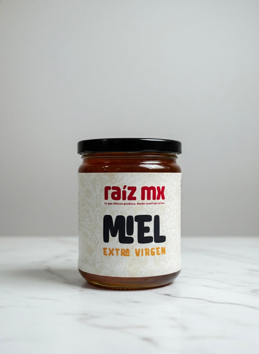 Miel Virgen Multifloral: Selva Maya y Comunidades Apícolas - 450 g