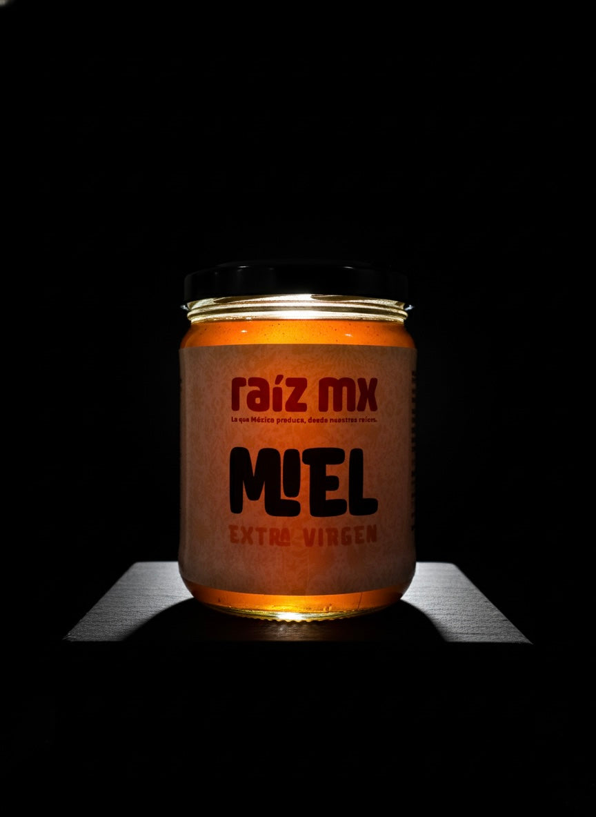 Miel Virgen Multifloral: Selva Maya y Comunidades Apícolas - 450 g