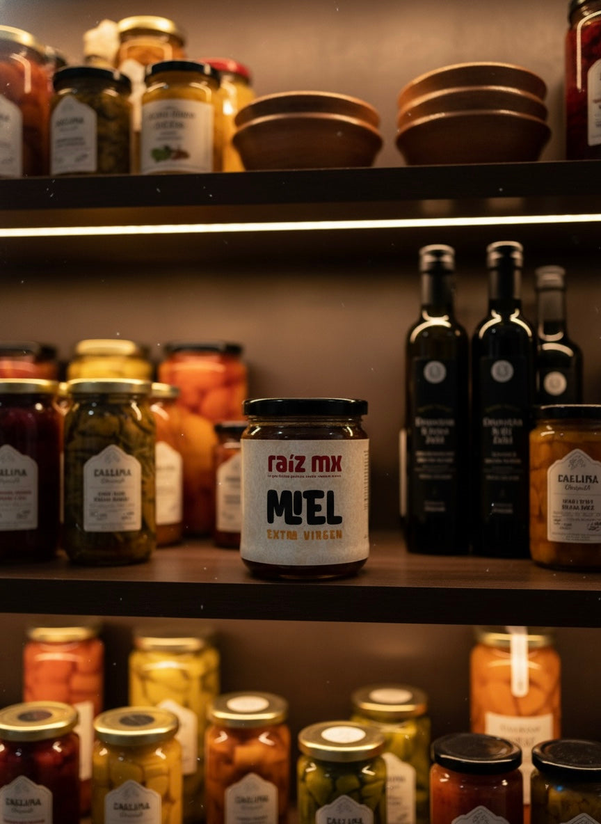 Miel Virgen Multifloral: Selva Maya y Comunidades Apícolas - 450 g