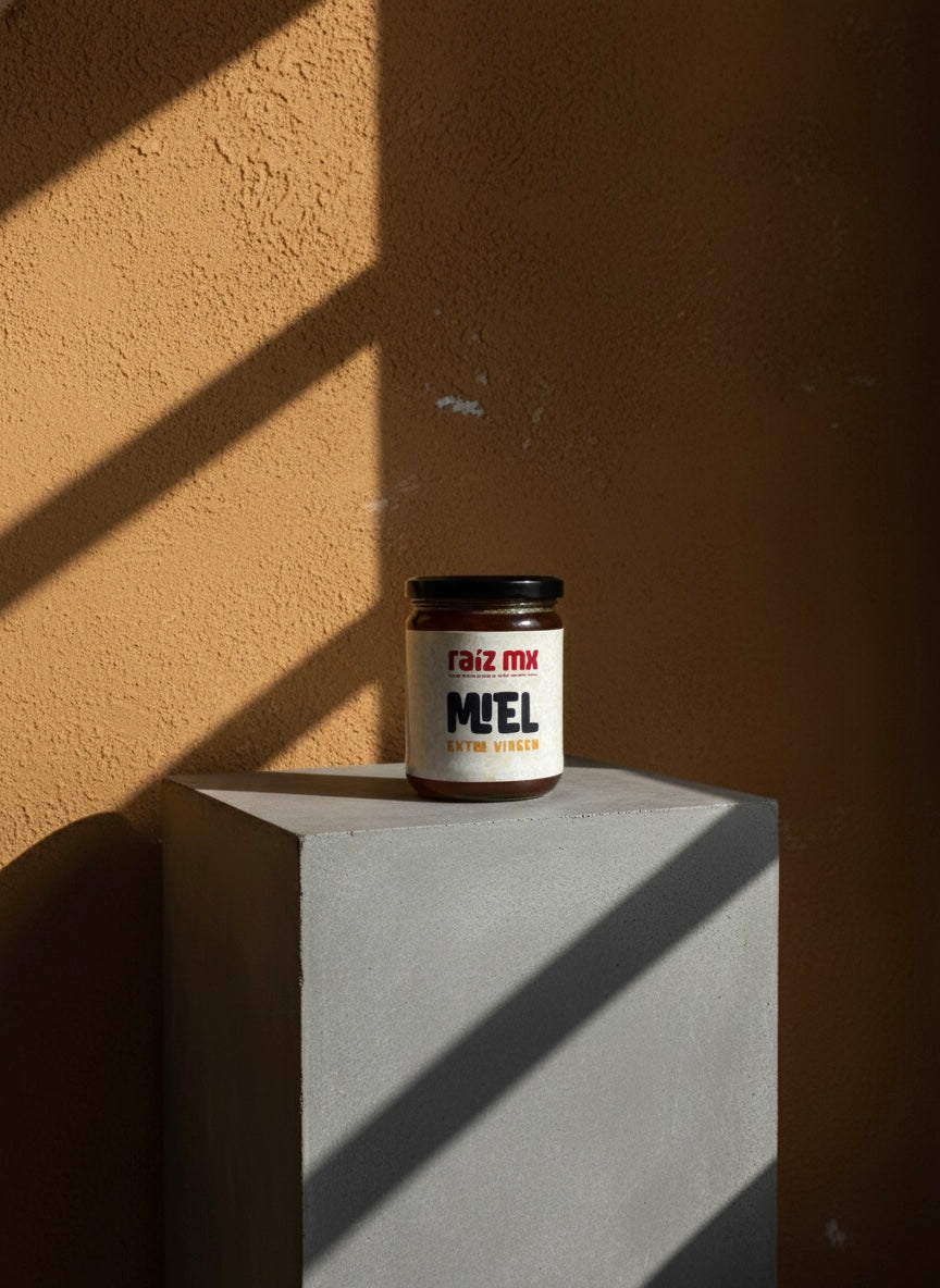 Miel Virgen Multifloral: Selva Maya y Comunidades Apícolas - 450 g