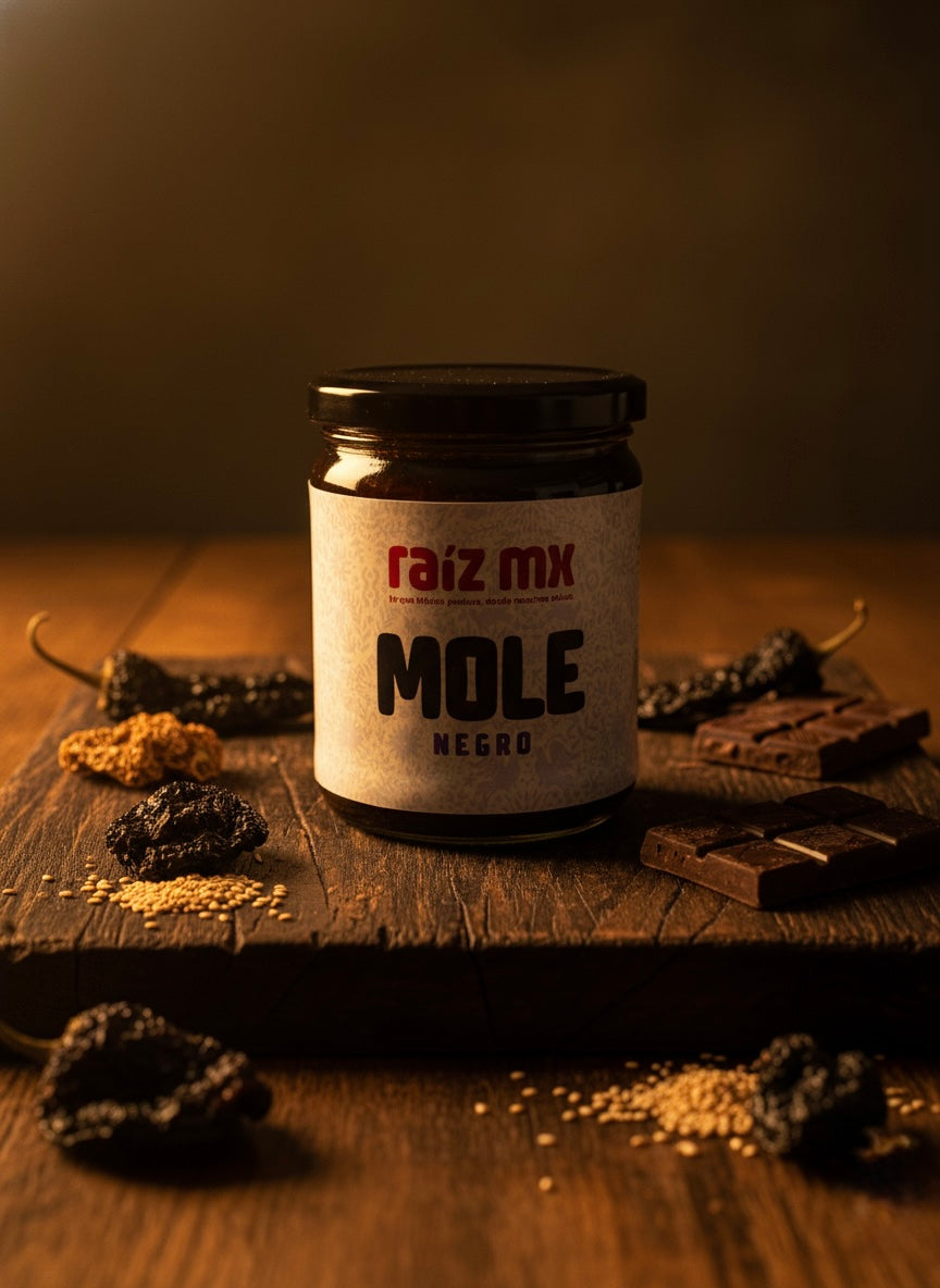Mole Negro Artesanal: Receta de Cocineras Tradicionales de Oaxaca - 450 g