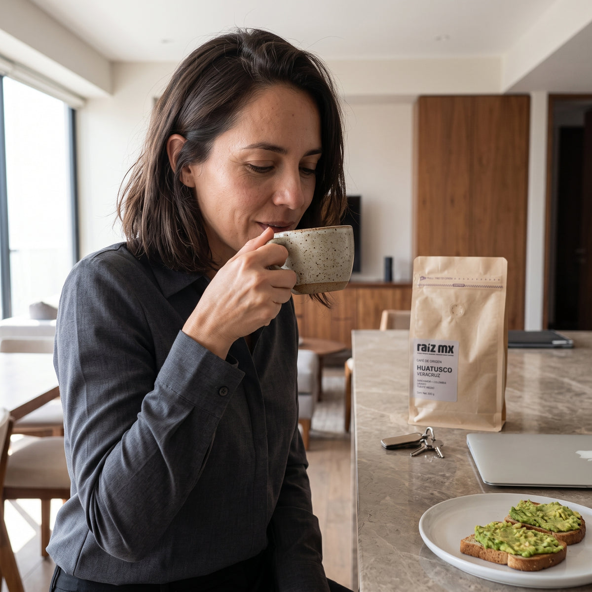 Café de origen Huatusco Veracruz 500 g de Raíz Mx